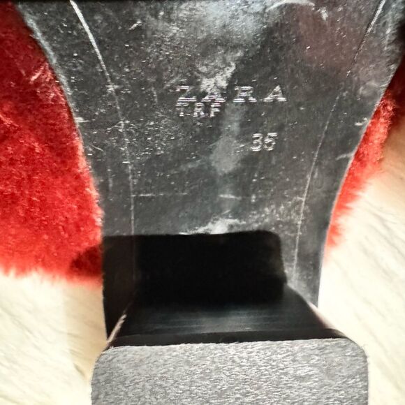 Zara fuzzy sandal - Picture 4 of 4